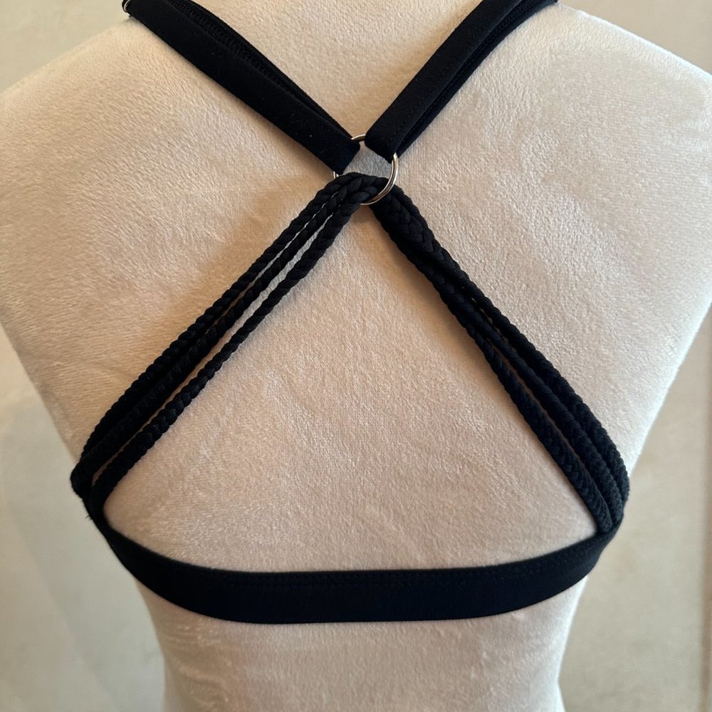 Bombshell Sportswear - Braid Back Sports Bra - SOLD OUT on BS''' - Size L